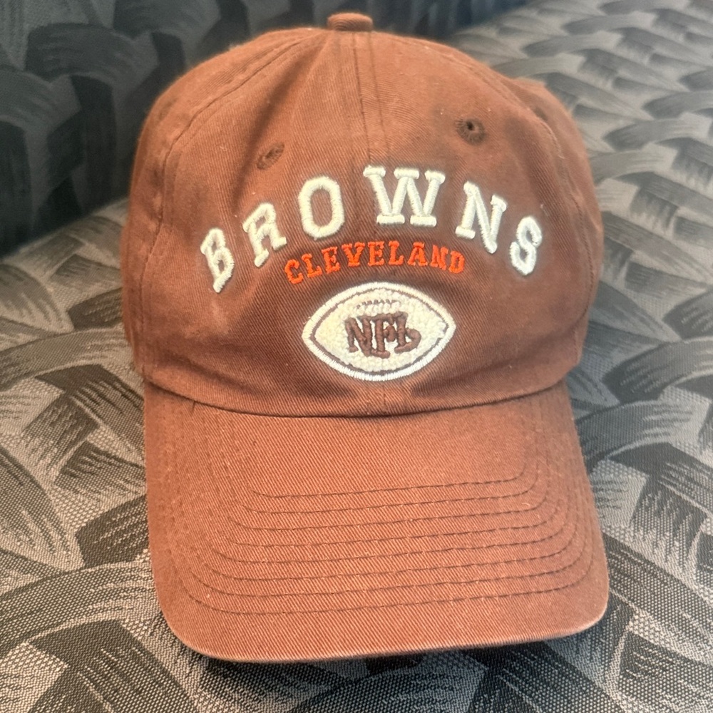 Vintage 90s Cleveland Browns NFL Pro Line Adjustable Hat By Puma